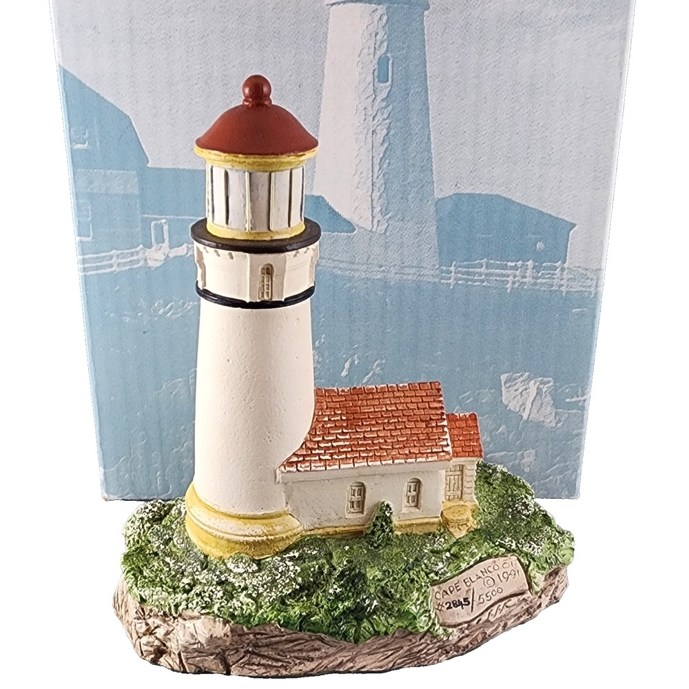 Harbour Lights Lighthouse Cape Blanco Oregon #109 - Open Box